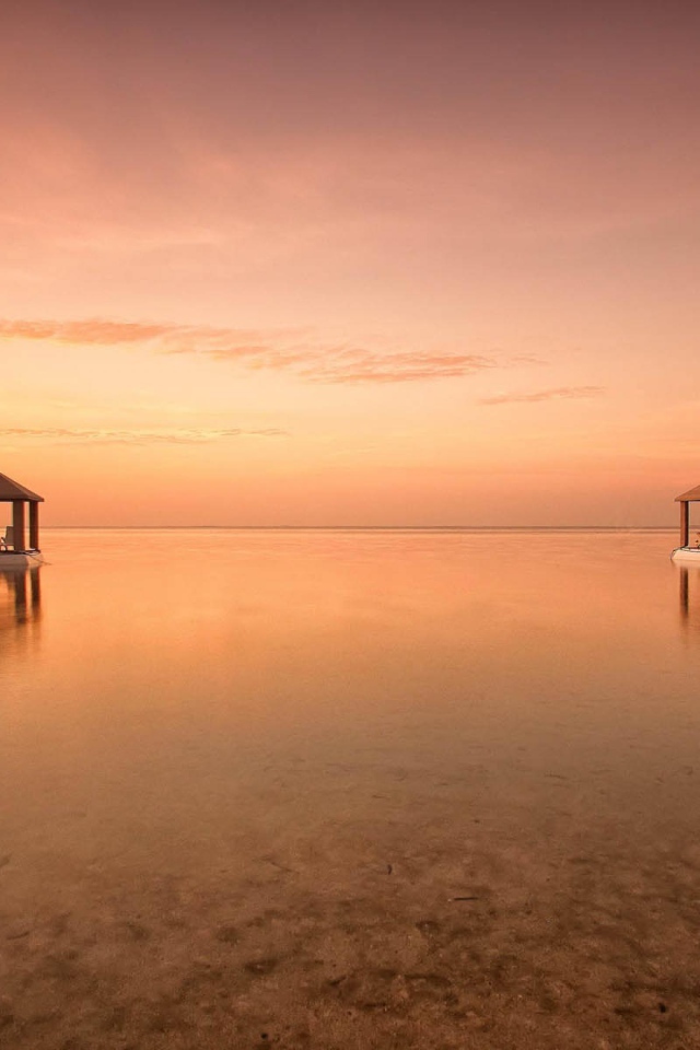 Розовый закат