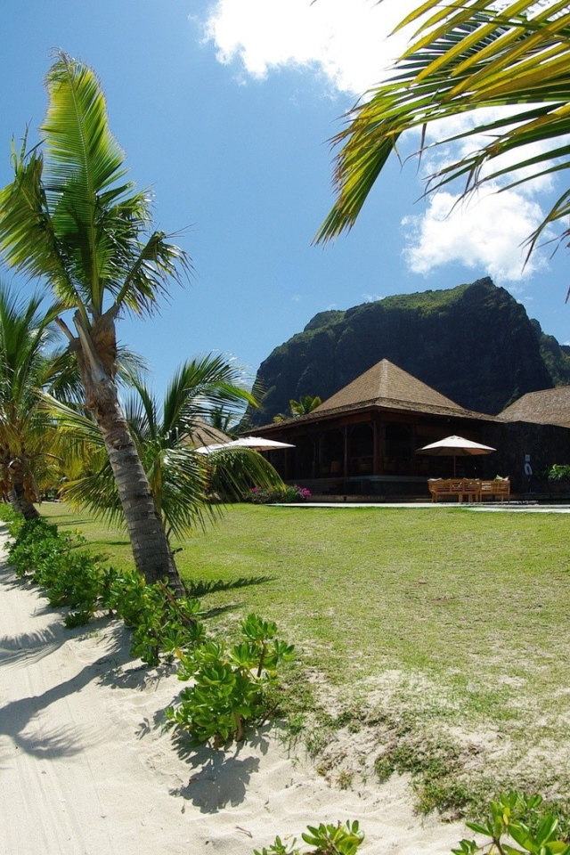 Отдых на пляже у моря