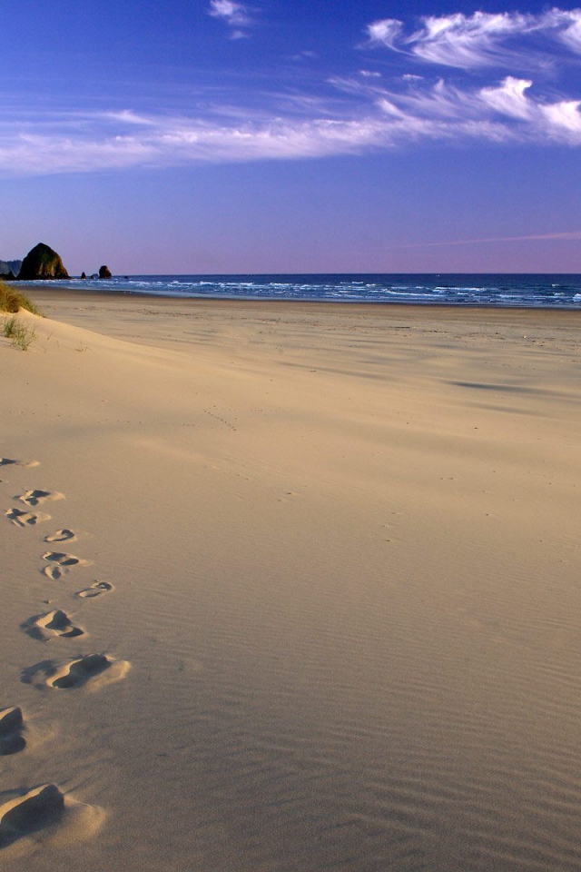 Следы на песке