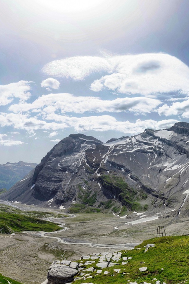 Облака причудливой формы