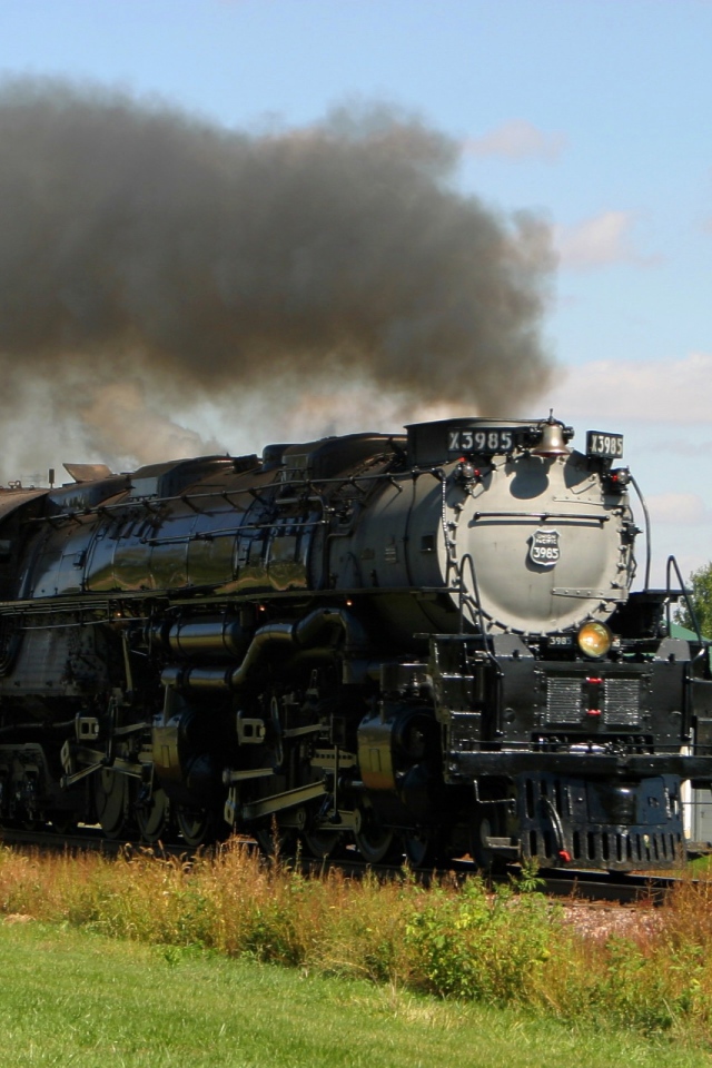 Огромный поезд