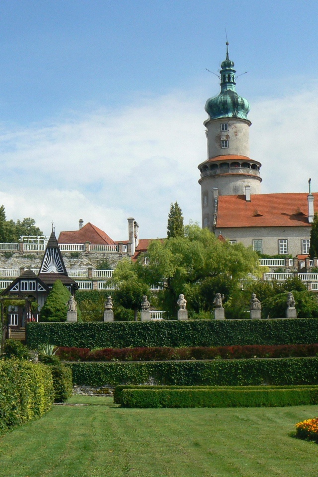 Пейзаж вокруг костела