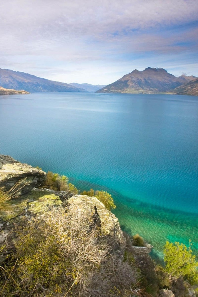 Голубое озеро