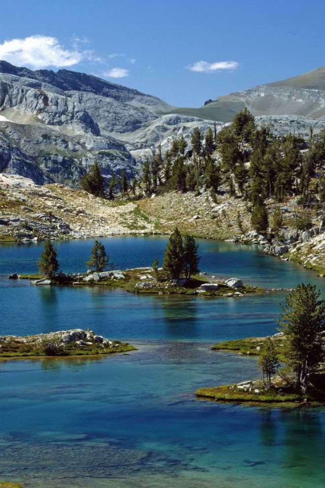 Горное озеро в Орегоне