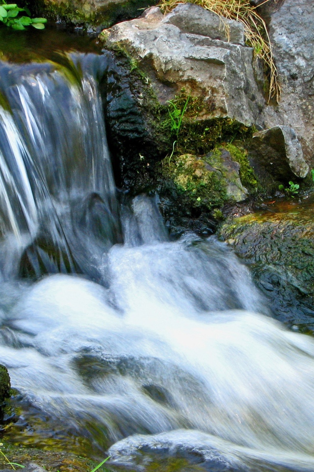 Небольшой горный ручей