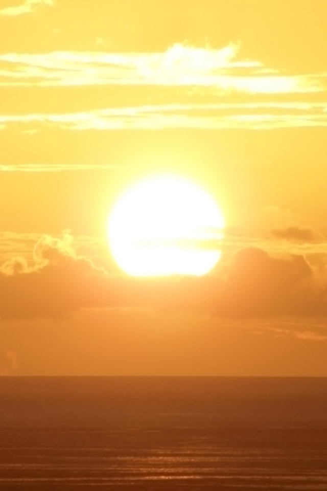 Солнце над морем