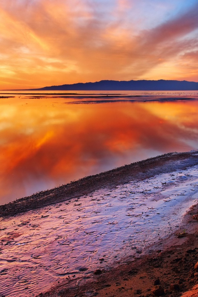 Разноцветный закат