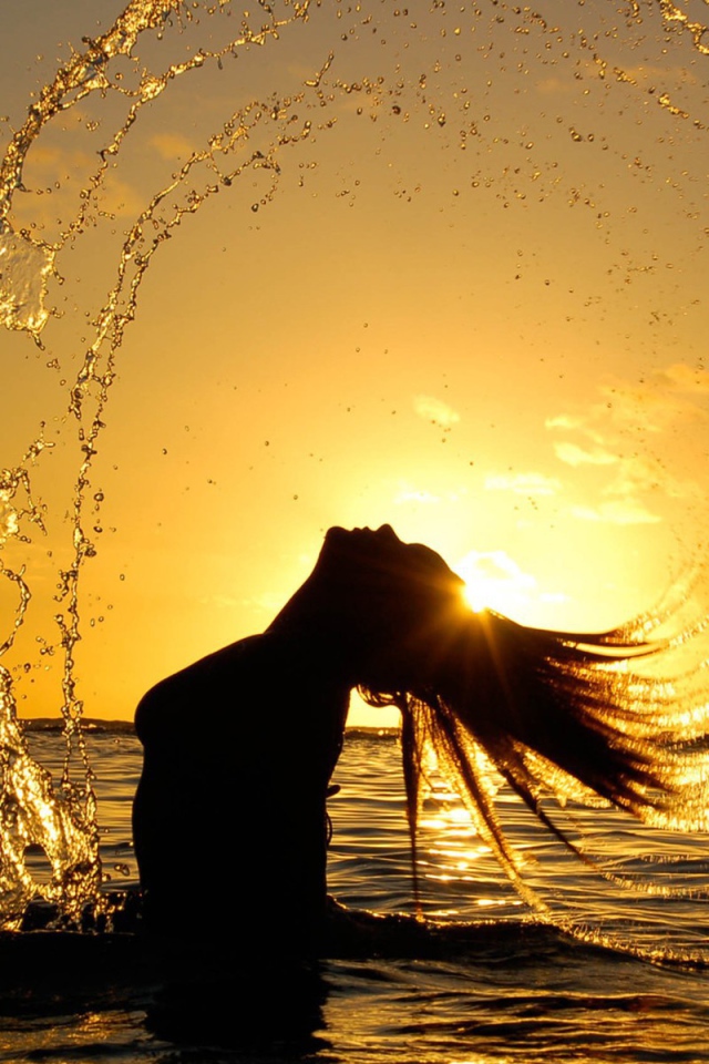 Брызги от волос