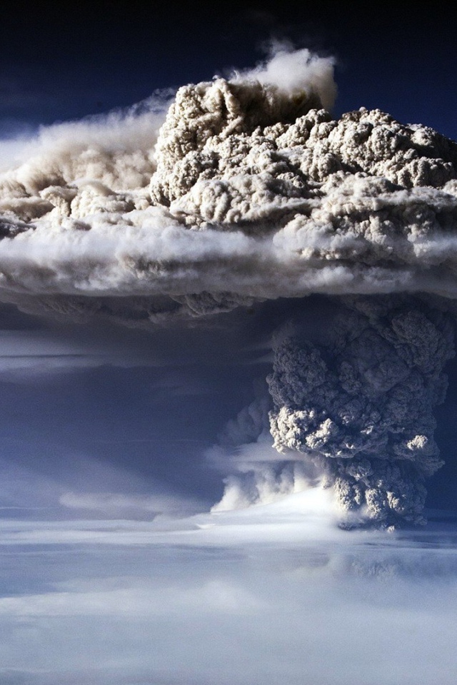 Извержение вулкана в Чили