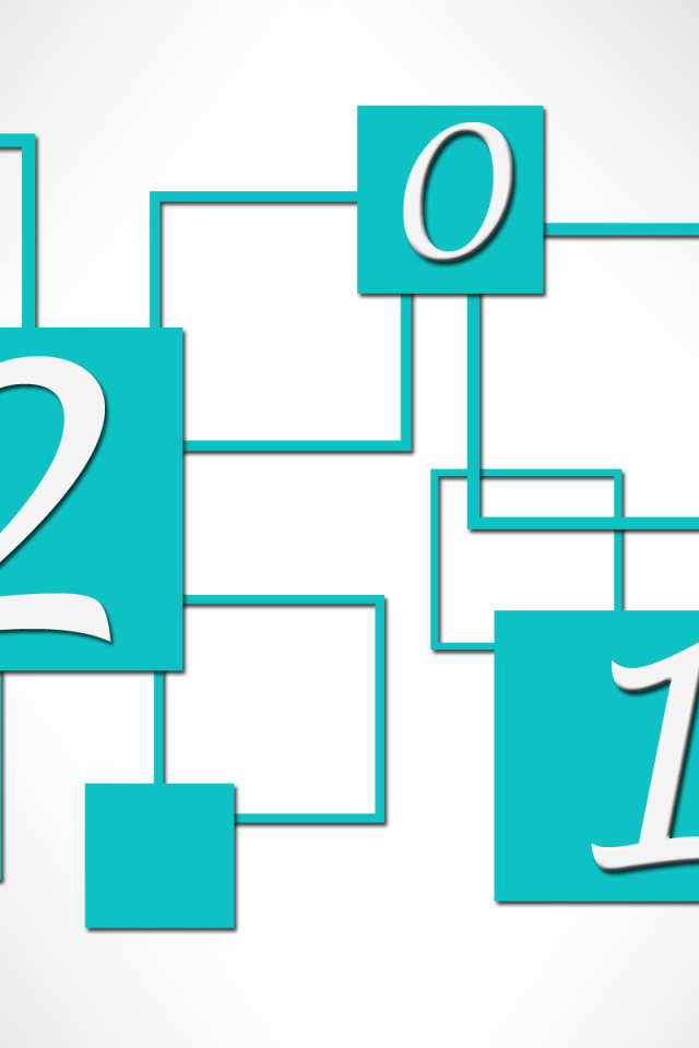 2014, белый фон