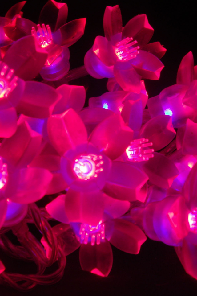 Цветы искусственные гирлянды