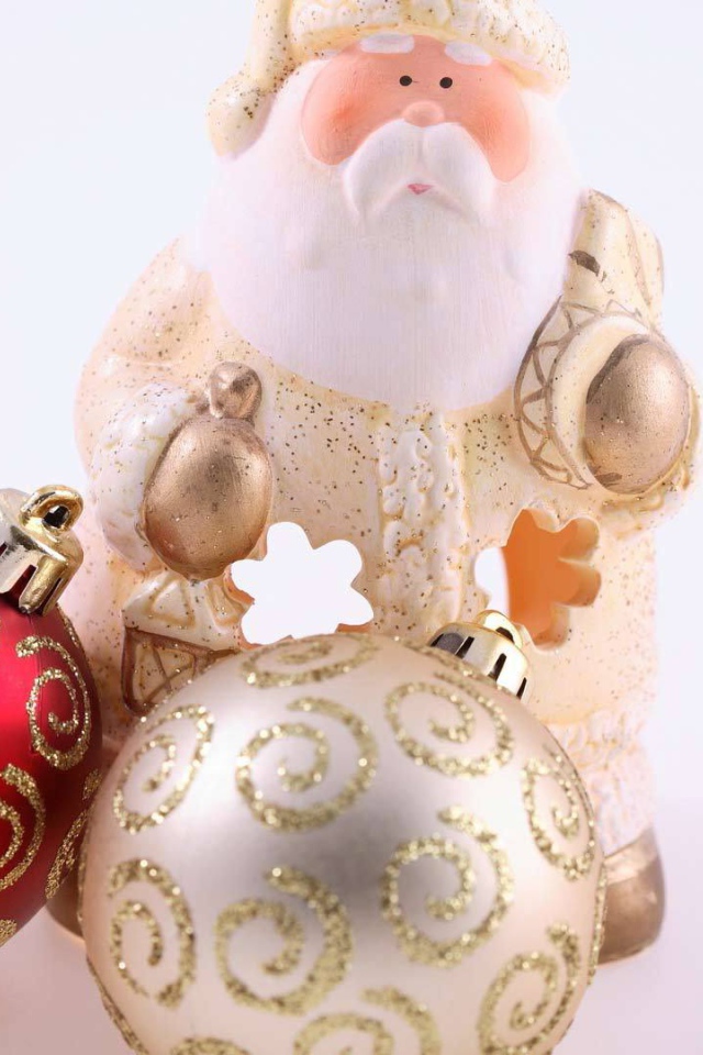 Елочная игрушка дед мороз