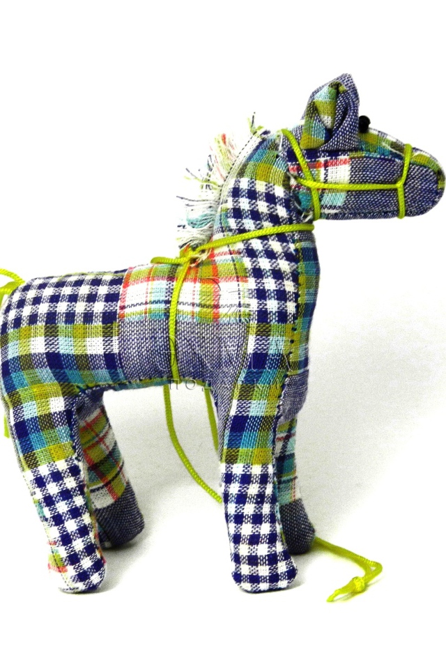 Елочная игрушка лошадка