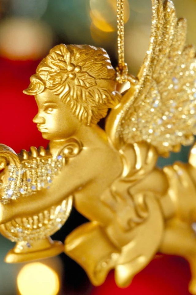 Елочные игрушки ангелы