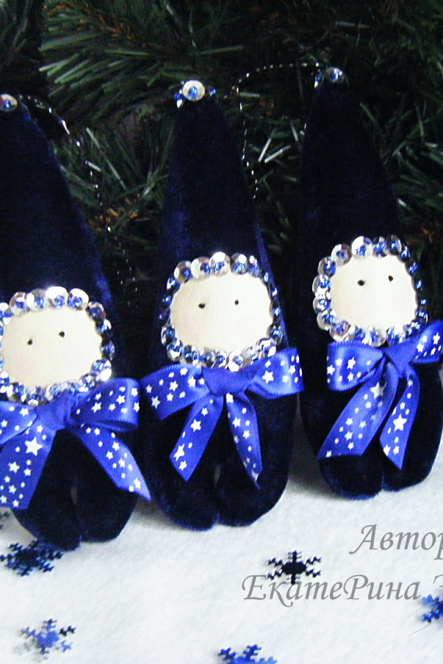 Елочные игрушки балерины