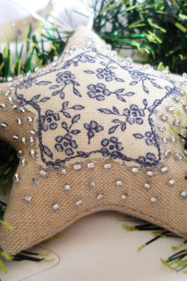 Елочные игрушки гжель