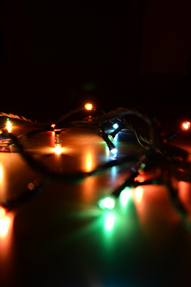 Цветные гирлянды