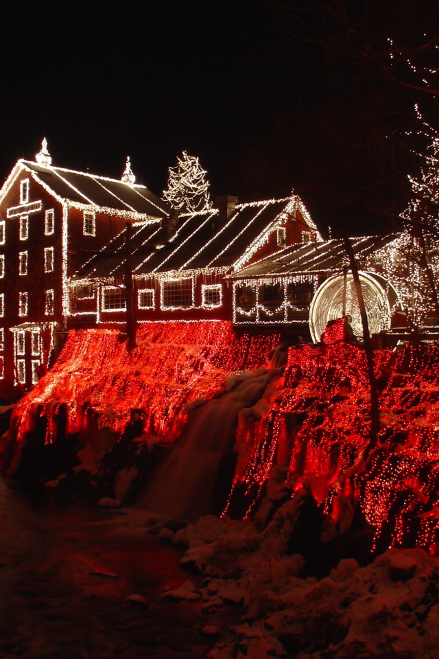 Украшение гирляндами