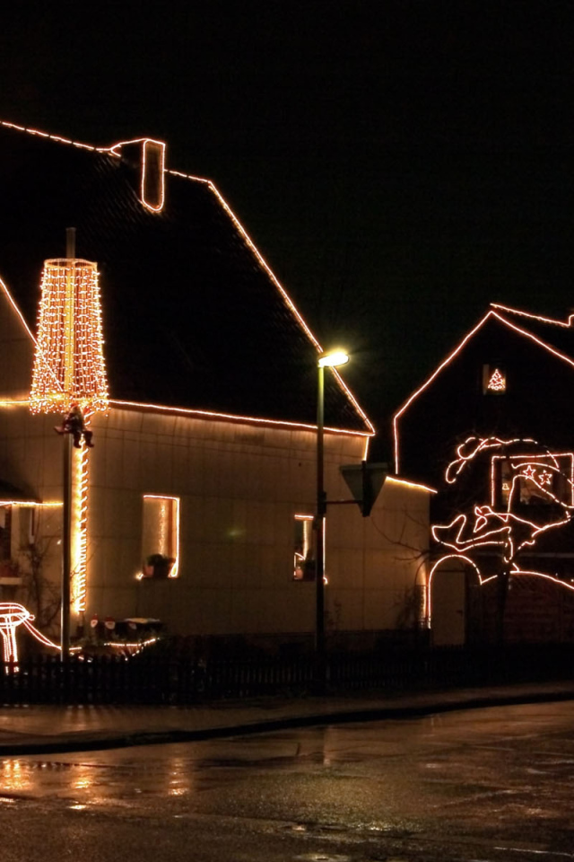 Гирлянды уличные