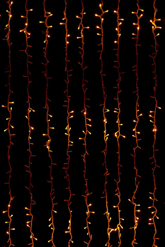 Гирлянда водопад