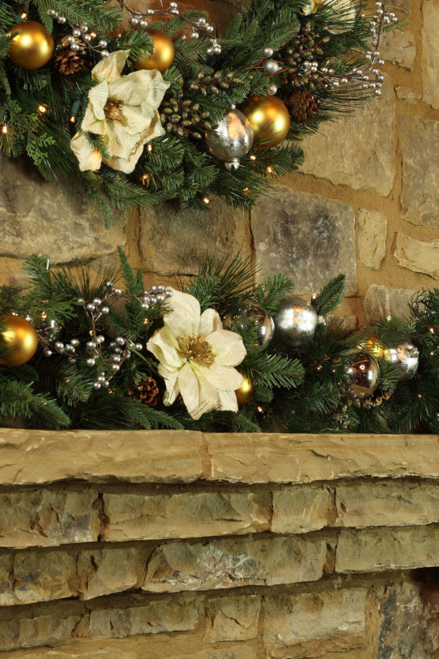 Гирлянды из хвои