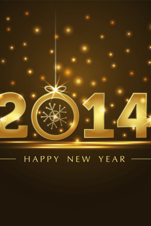 Золотой новый 2014 год