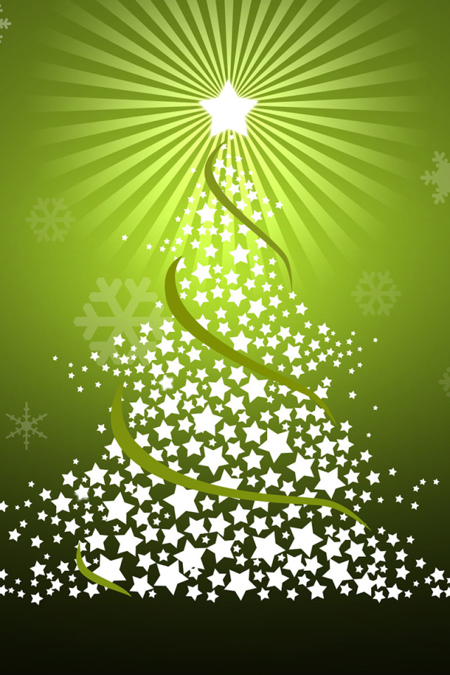 Зеленая Новогодняя елка 2014