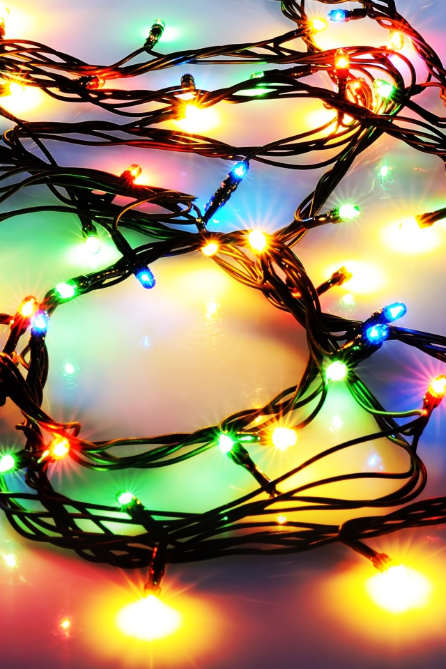 Ёлочные гирлянды светодиодные