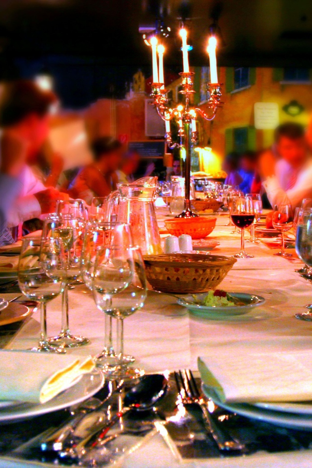 Новогодний праздничный стол