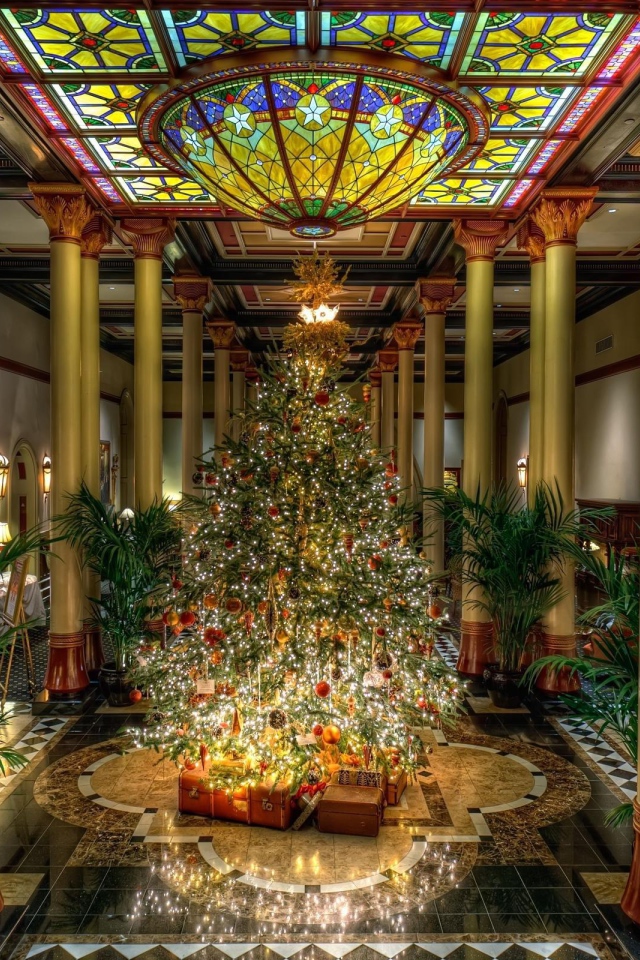 Новогодняя елка в отеле