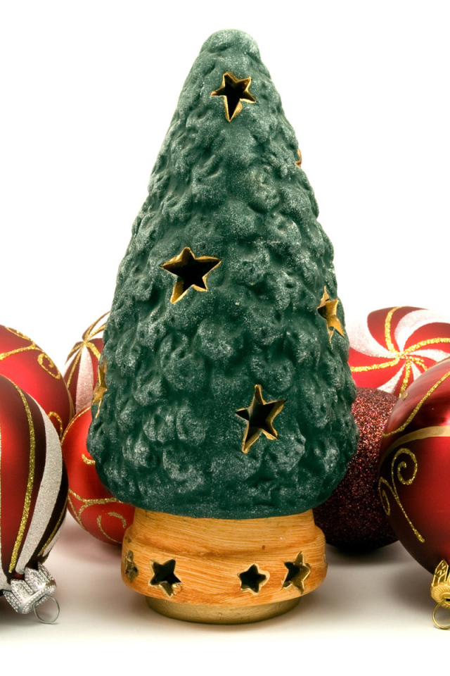 Новогодняя елка игрушки