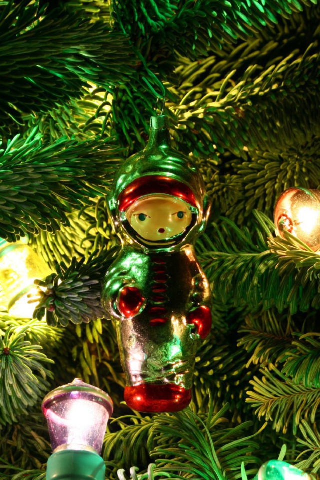 Pусская елочная игрушка