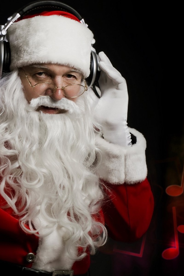 Дед Мороз меломан