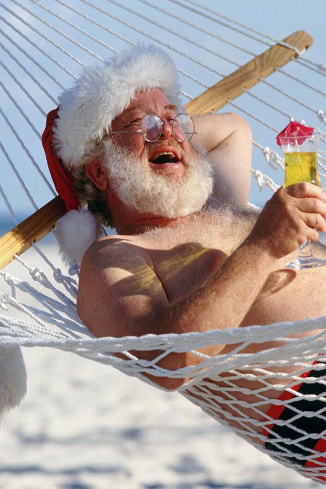 Дед Мороз в отпуске