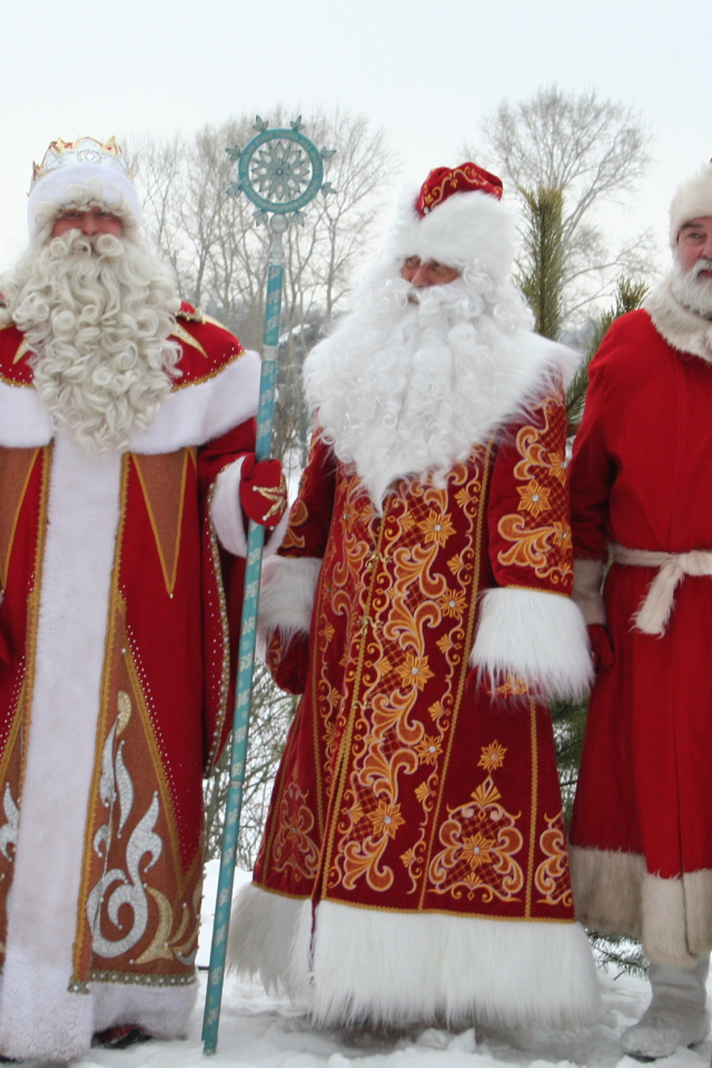 Деды морозы разных стран