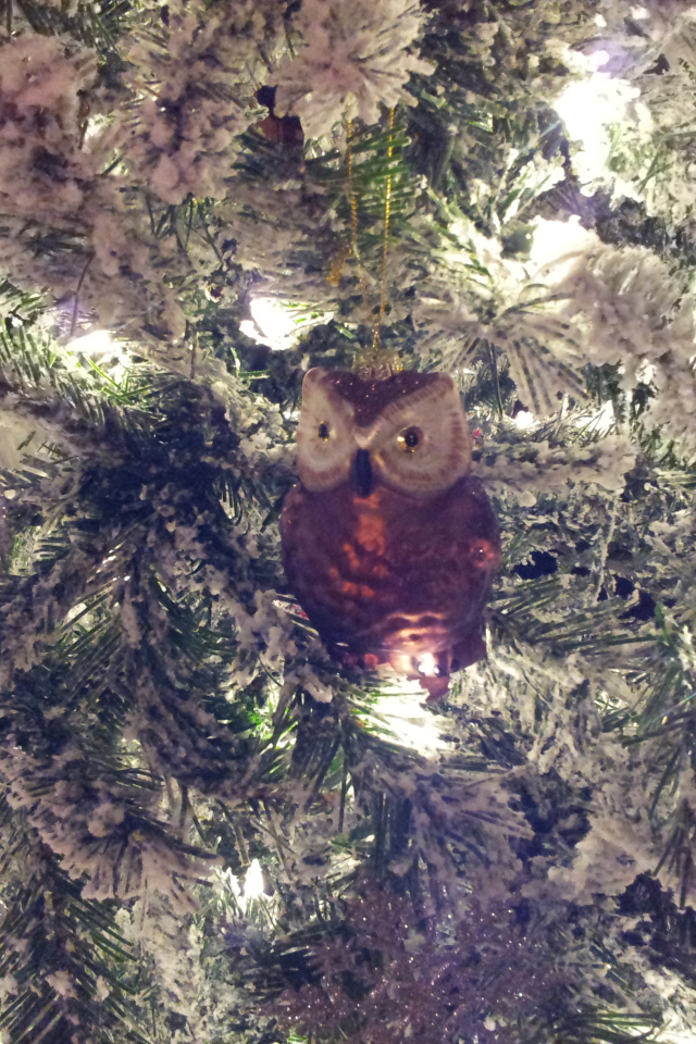 Зимний снег новогодняя елка