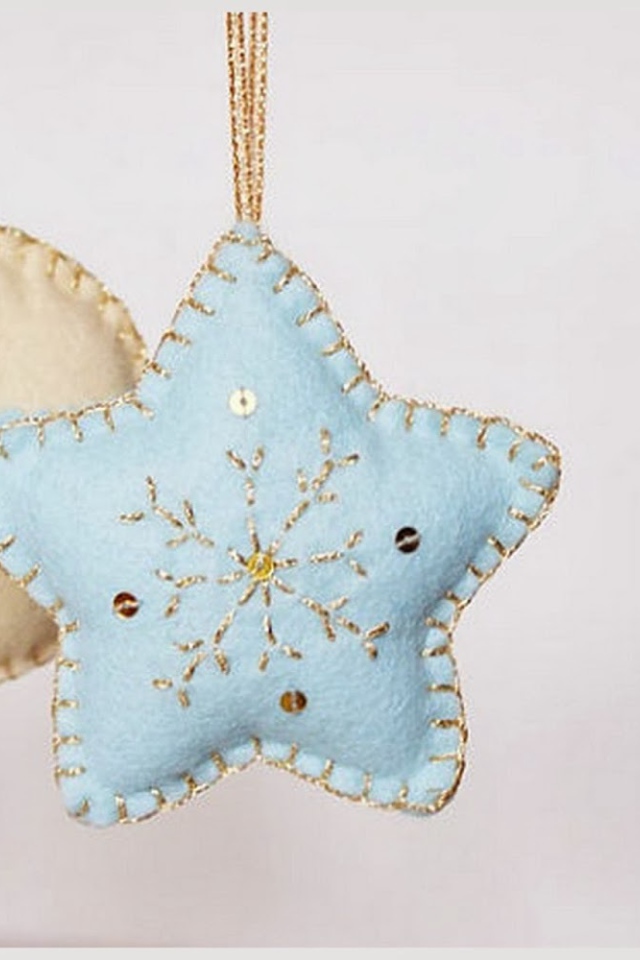 Cамодельные елочные игрушки