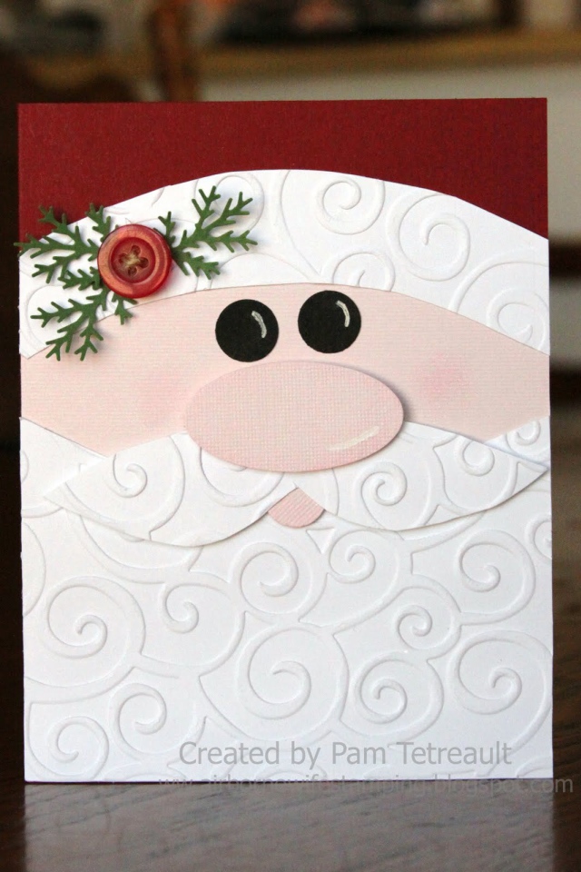 Дед мороз из бумаги