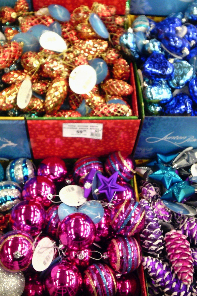 Hабор елочных игрушек