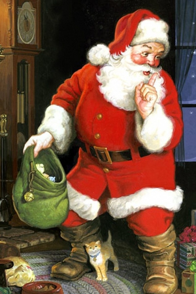 Говорящий дед мороз