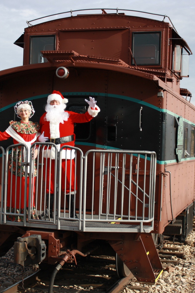 Поезд к деду морозу
