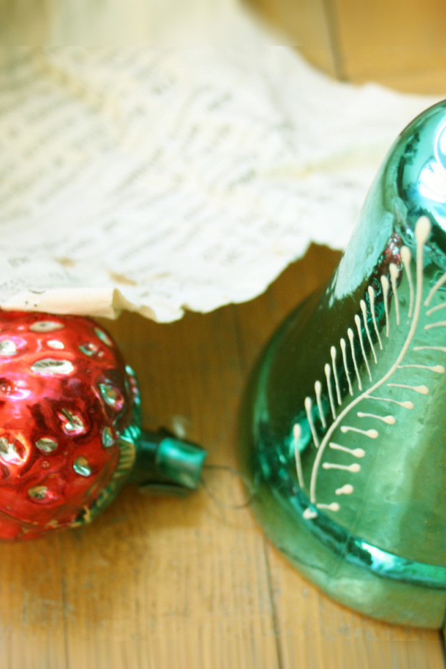 Cтаринные елочные игрушки