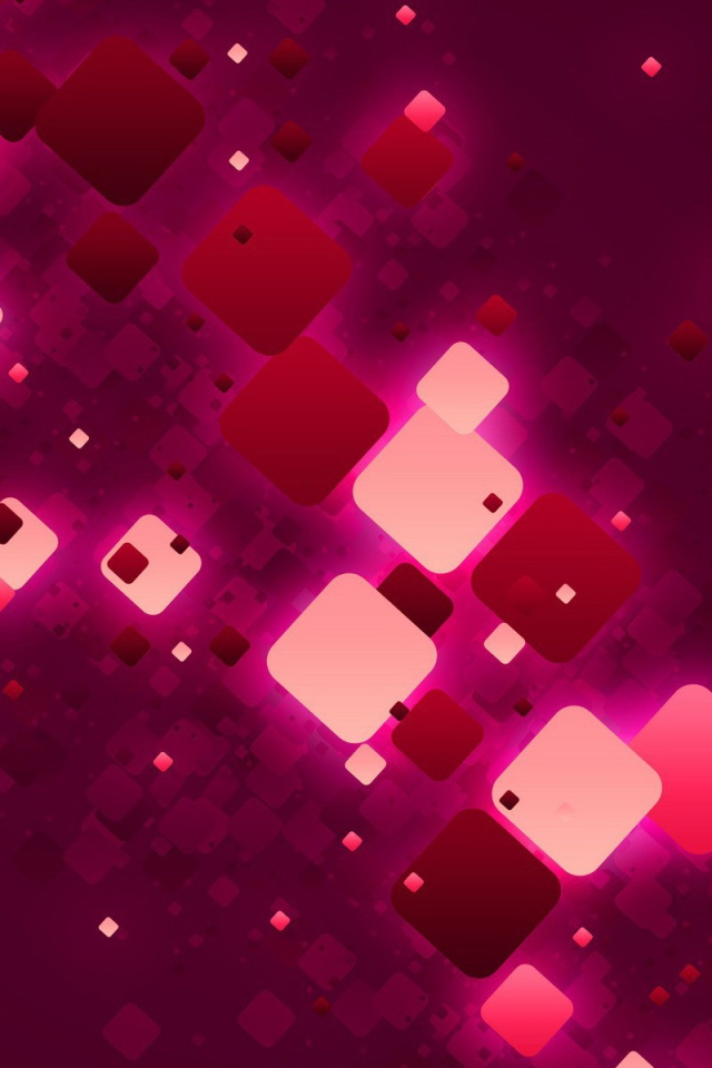 Абстракция в красных тонах