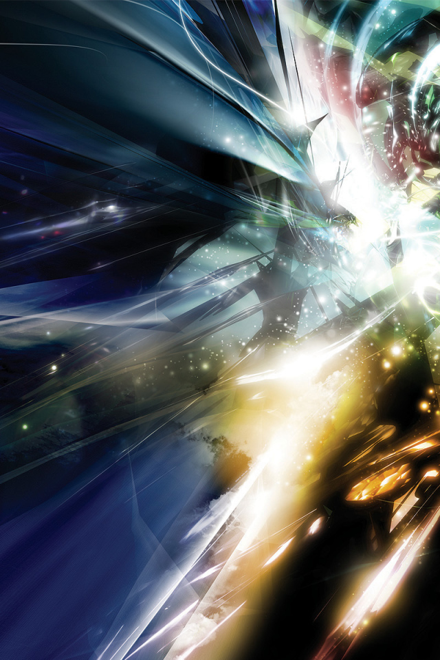 Абстракция кристалы