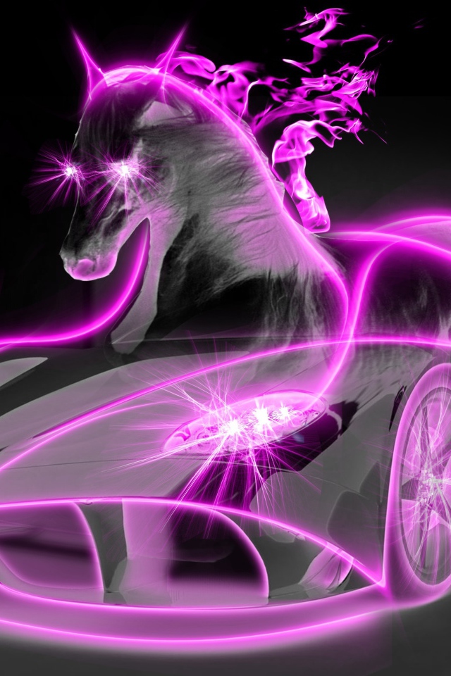 Розовая лошадь