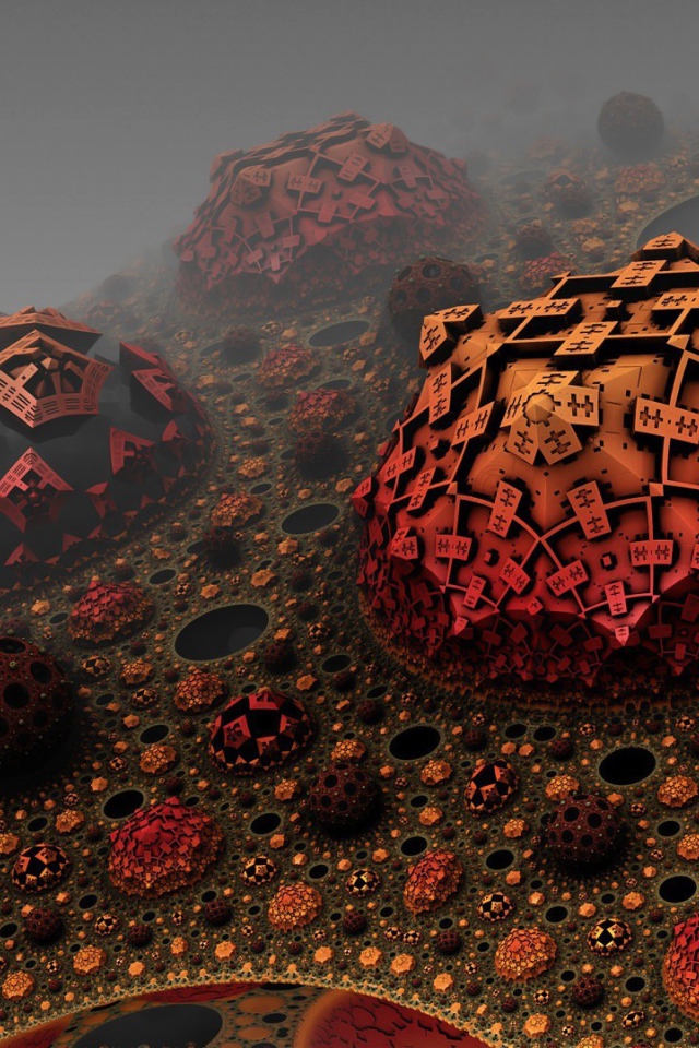 Фантастическая планета абстракция