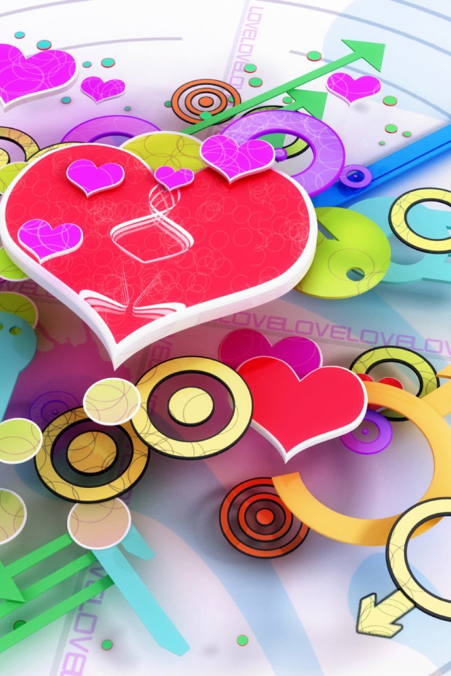 Сердечки и знаки