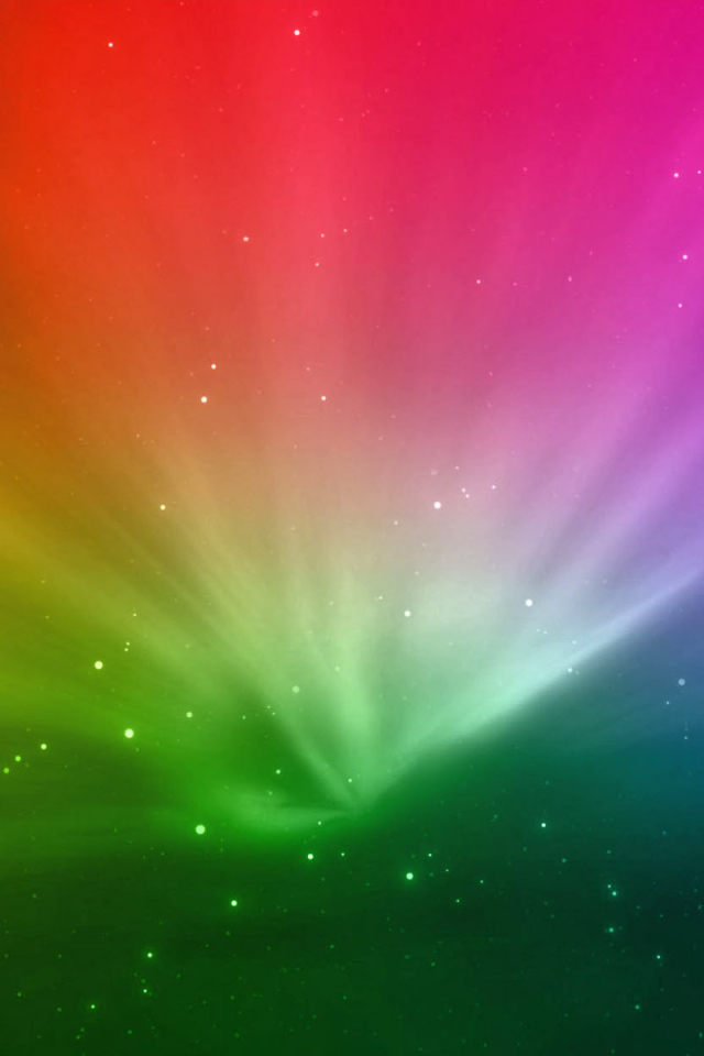 Разноцветные лучи света