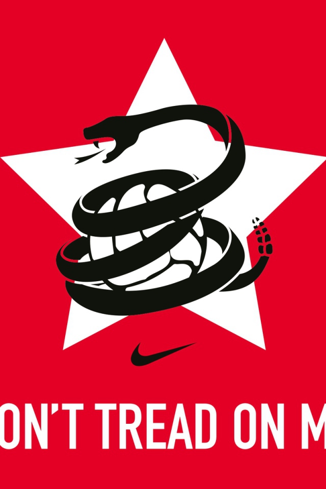 don't tread on me Nike logo