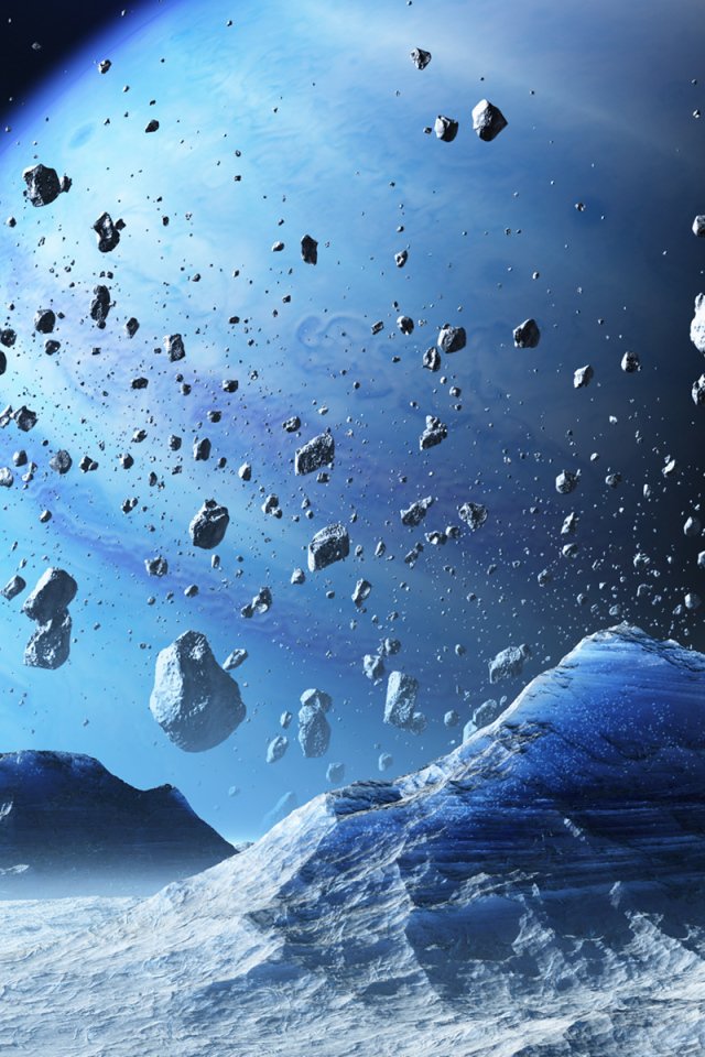 Метеоритный пояс планеты